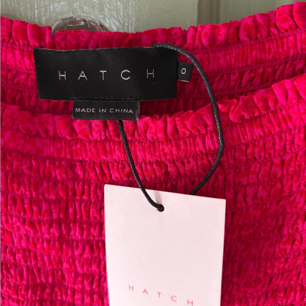 NWT Hatch Maternity Cosette Dress Pink Samba print size 0 - Picture 5 of 9